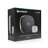 EcoBee4 Smart Thermostat με ενσωματωμένο Alexa, συμπεριλαμβανομένου του αισθητήρα δωματίου