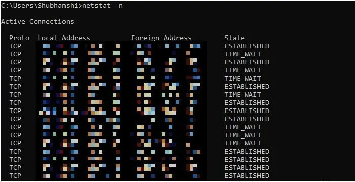netstat 