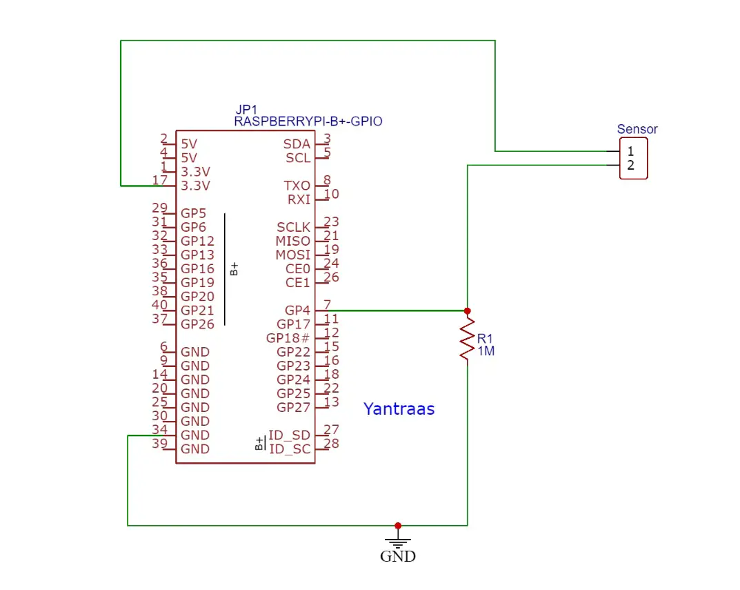 interfacing arduino sensors work with raspberry pi using a resistor
