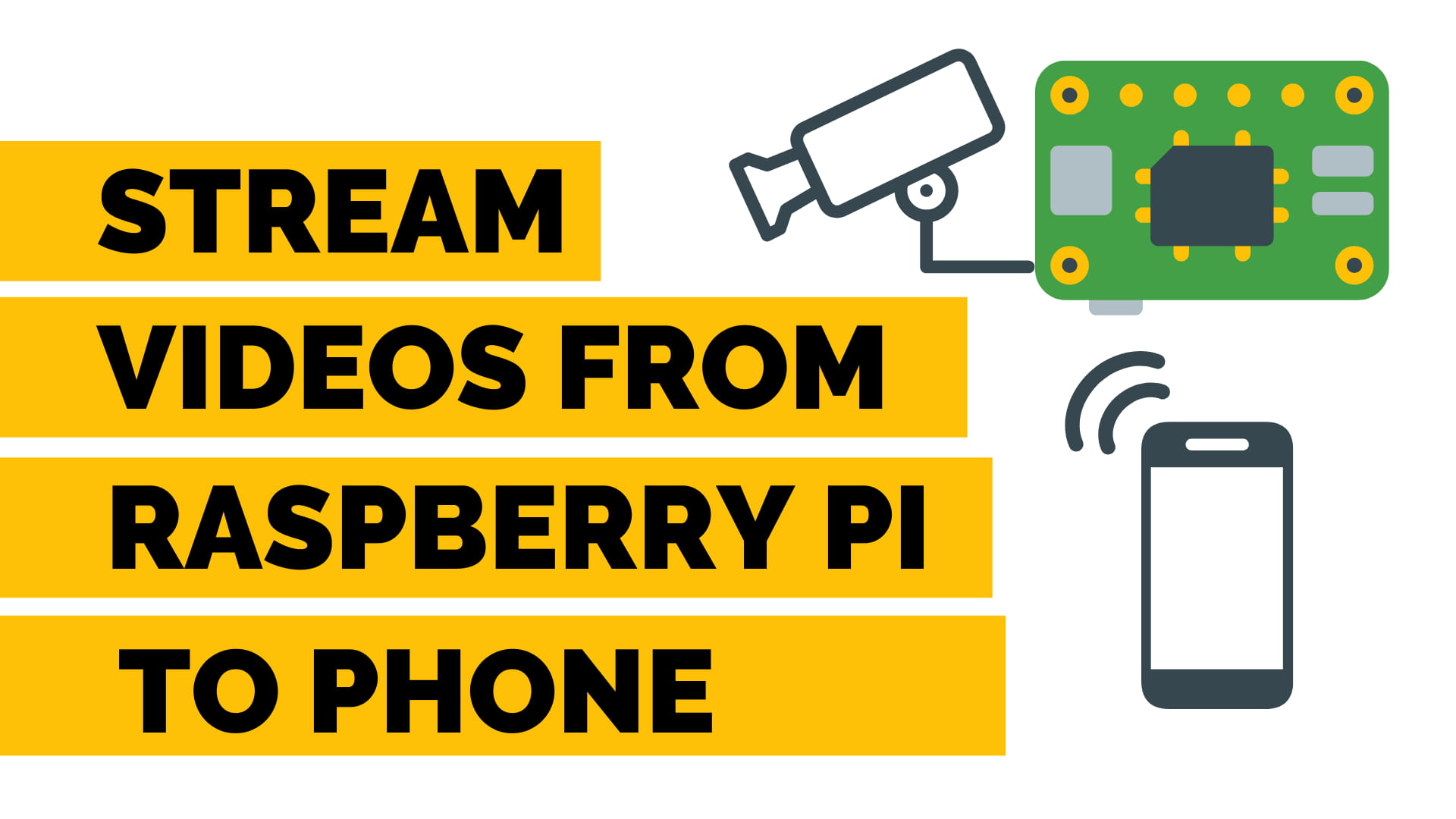 stream video from raspberry pi to phone