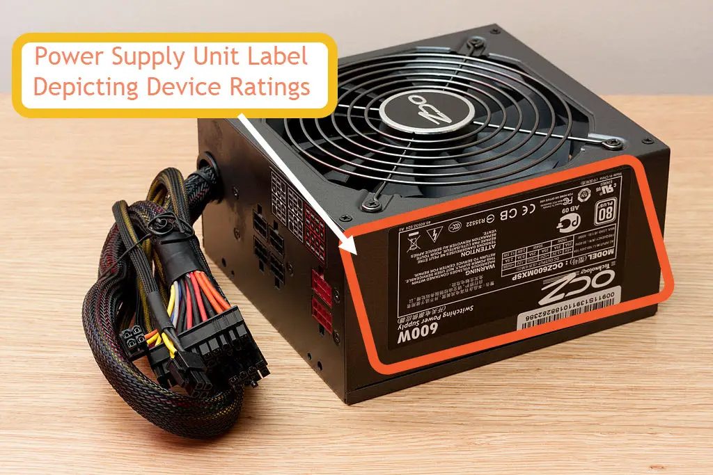 PSU label ratings | Do I need a new power supply
